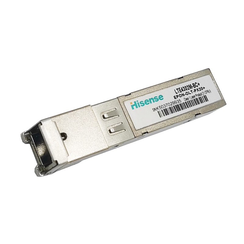 Moduły EPON OLT PX20 + SFP z pojedynczym włóknem Tx 1490nm Rx1310nm złącze SC Hisense