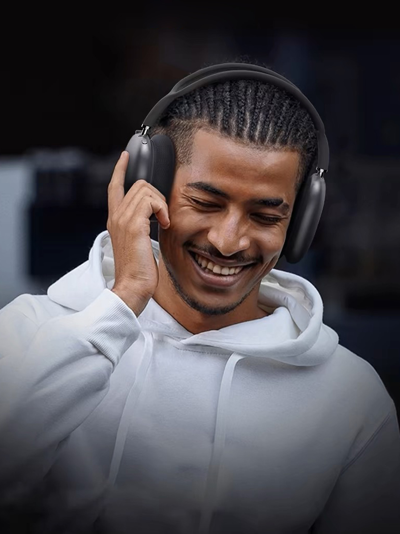 Headphone, ANC noise reduction, dual mode , chip 5.4, stereo surround sound, button control, long endurance headphone