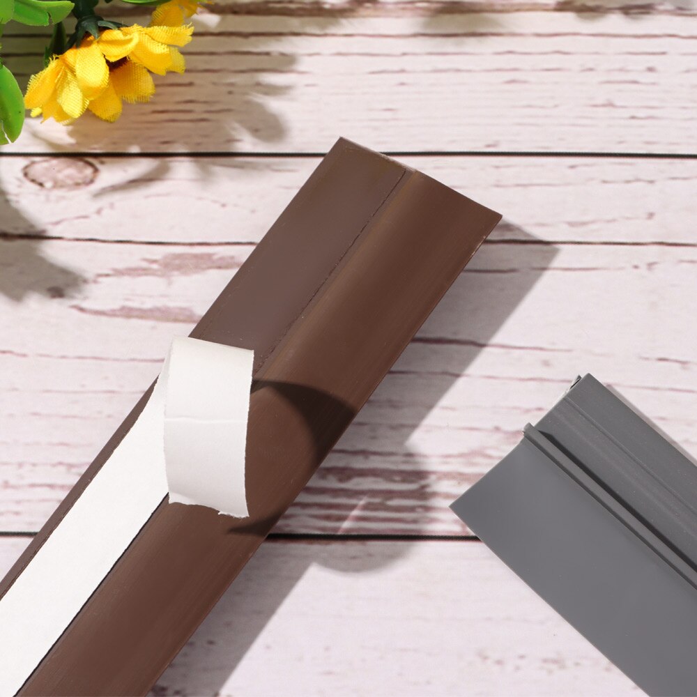 90cm Door Bottom Seal Strip Weather Window PVC Seal Weatherstrip Windproof Dust Self Adhesive Door Windshield Sealing Tape