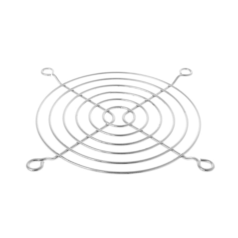 Fan Protection Net Grille 9cm Dia Iron Mesh Safety Grid For Computer Case Fans
