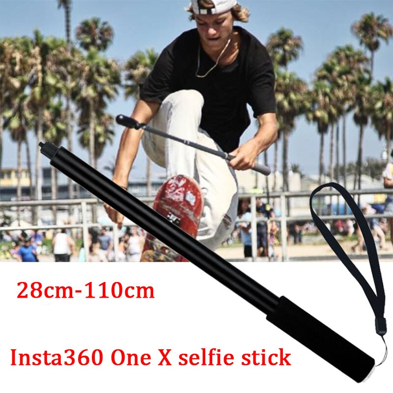 Accessories for Insta360 One X X2 Panoramic Camera Screw Adapter Bike Mount Holder Clip Selfie Stick Strap Case