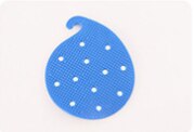 Escova de limpeza de frutas e vegetais, escova criativa de pvc para cozinha, acessórios para cozinha, 1 peça: Blue
