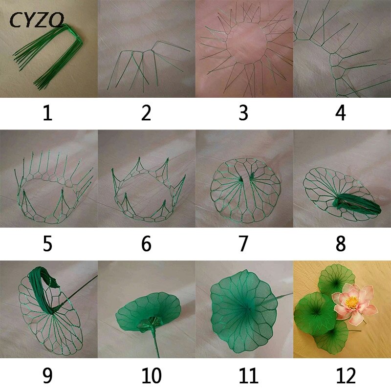 25pcs/lot Stocking Flower Wire #26 Paper Wire Commonly Used Iron Wire For DIY Nylon Stocking Flower Making Material Accessory