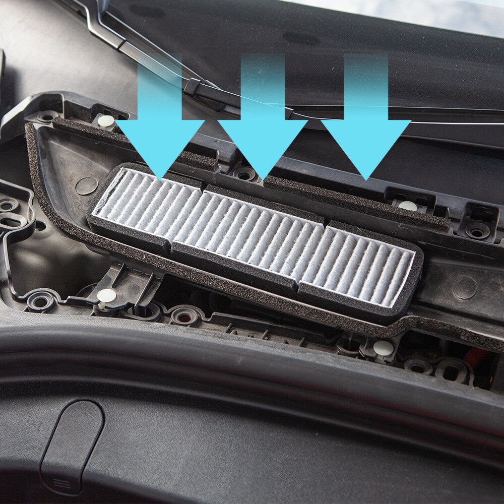 Anti-blokerende model 3 bil luftbeskyttelse dekorativt luftstrøm udluftningsdæksel trim auto til tesla model 3 luftindsugningsdæksel tilbehør