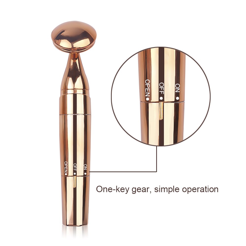 Roller Vibrating Facial Massager Slimming Facial Skin Beauty Bar Pulse Firming Face Massage Lift Tightening Wrinkle Bar