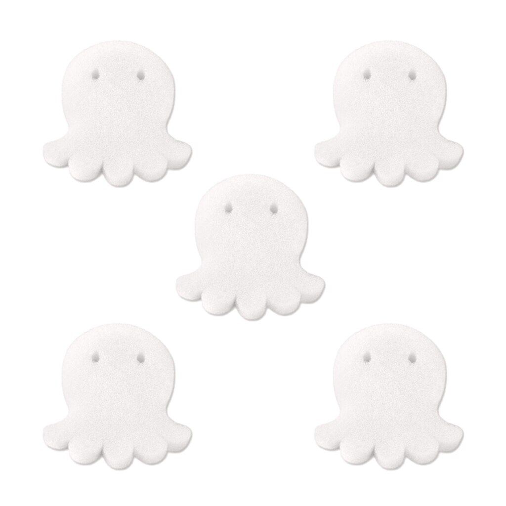 Esponja absorbente de aceite para Spa, esponjas de espuma de pulpo/Estrella, 5 piezas