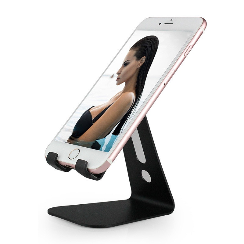 Universal aluminium tablet holder til apple ipad beslag senior metal støtte til iphone x /8 mipad samsung galaxy fane holder holder