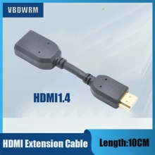 Compatibel-Hdmi 2.0 Verlengkabel 4K @ 60Hz Hdmi Man-vrouw Extension Extender Kabel Cord Arc hdcp 2.2