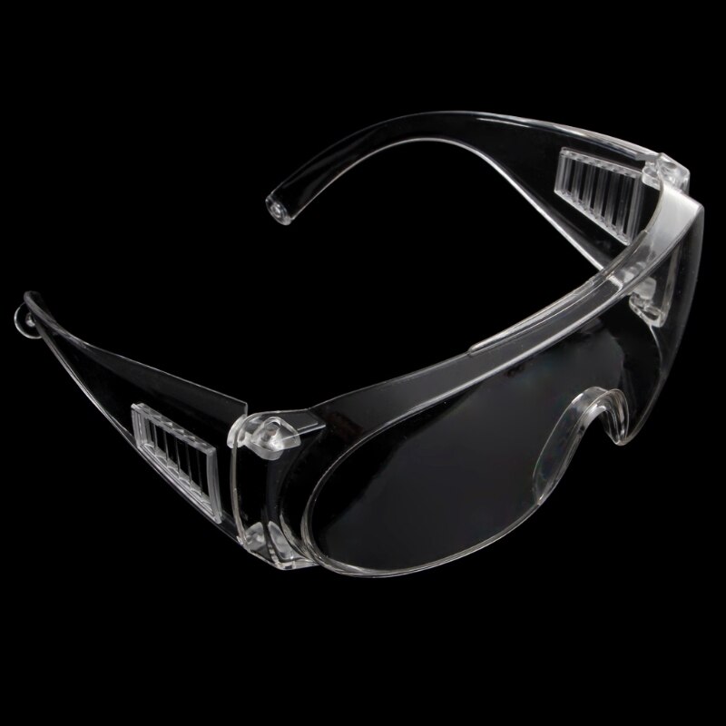 Clear Vented Safety Goggles Eye Protection Protective Lab Anti Fog Glasses Support