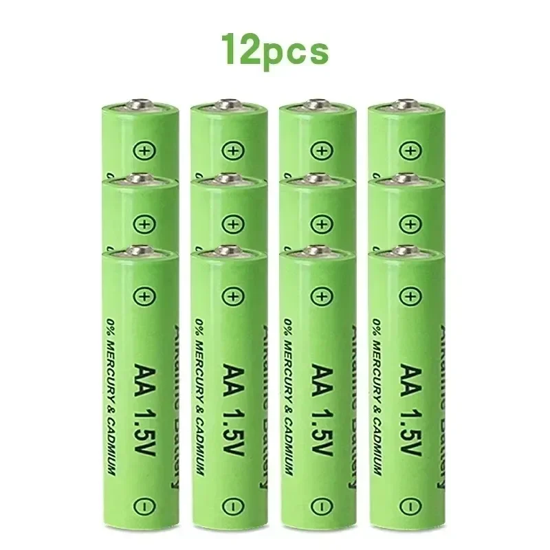 AA Battery 9800 MAh Rechargeable Battery NI-MH 1.5 V AA Battery Suitable for Clocks Mice Computers Toys: WHITE