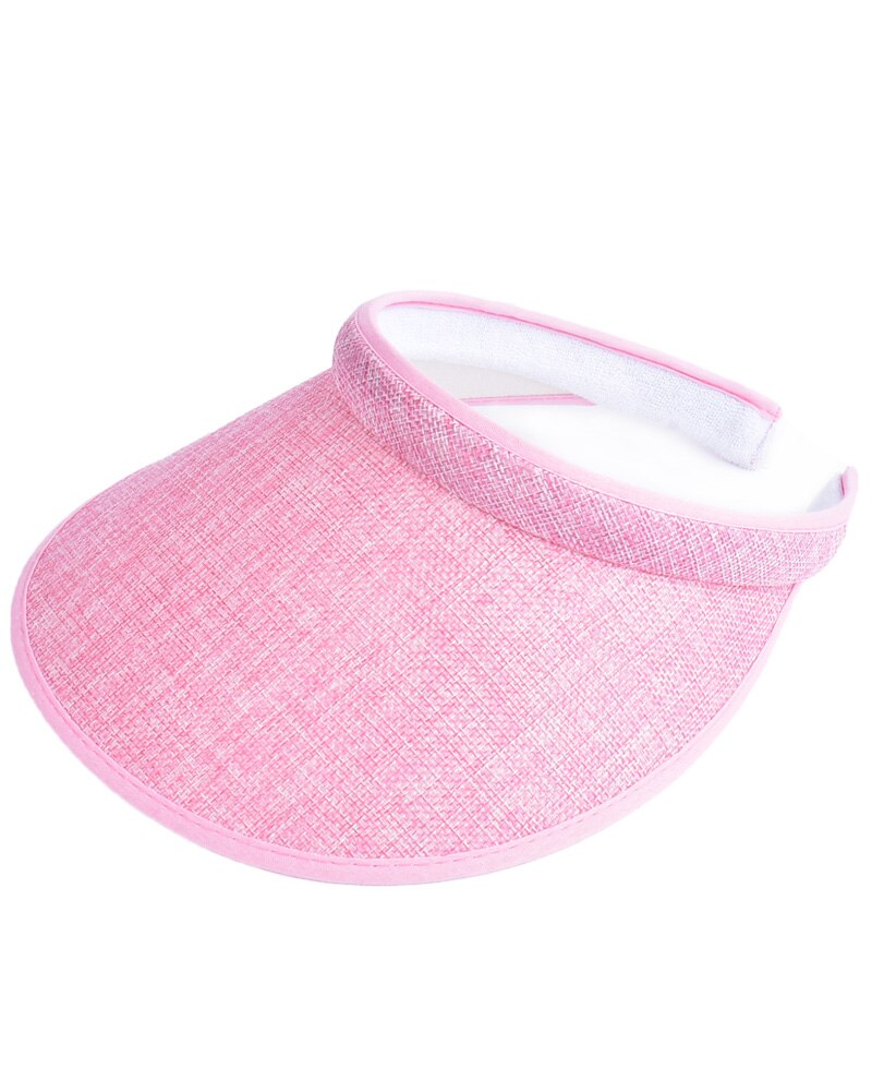 7 colores Unisex mujeres hombres verano sol gorra con visera amplia ala ancha Topless tenis Golf diadema sombrero