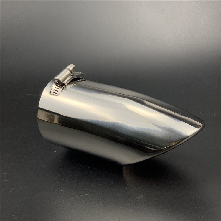 Stainless Steel chrome Car Exhaust Pipe tube For Mitsubishi Pajero Muffler Pipe Car-special Accessories: Default Title