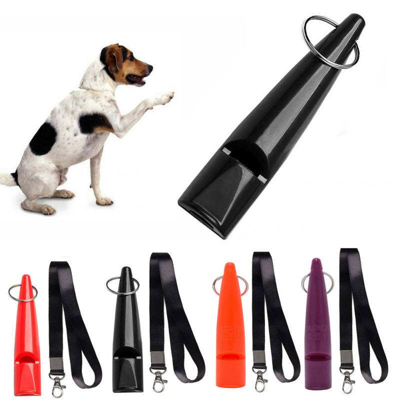 Professionele Hond Fluitjes Hoge Toonhoogte Plastic Hond Training Fluitjes met Lanyard voor Recall en Barking Controle