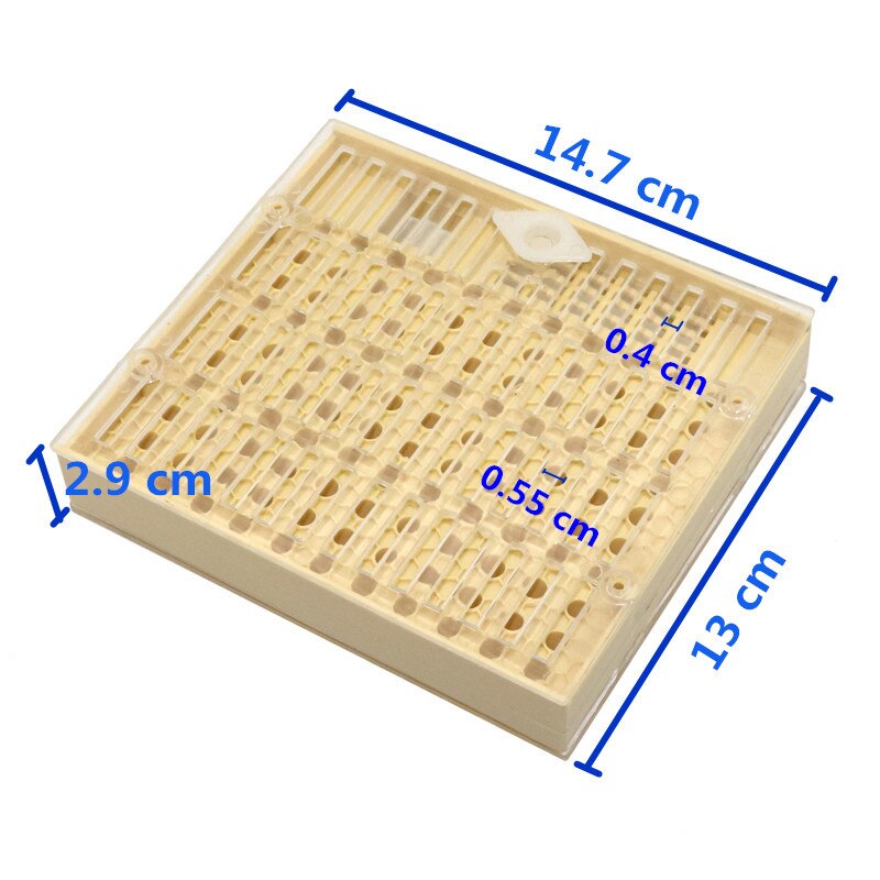 1 Pcs Nicot Queen Bee Grootbrengen Systeem Voor Bijenteelt Plastic Nicot Kooi Gereedschappen