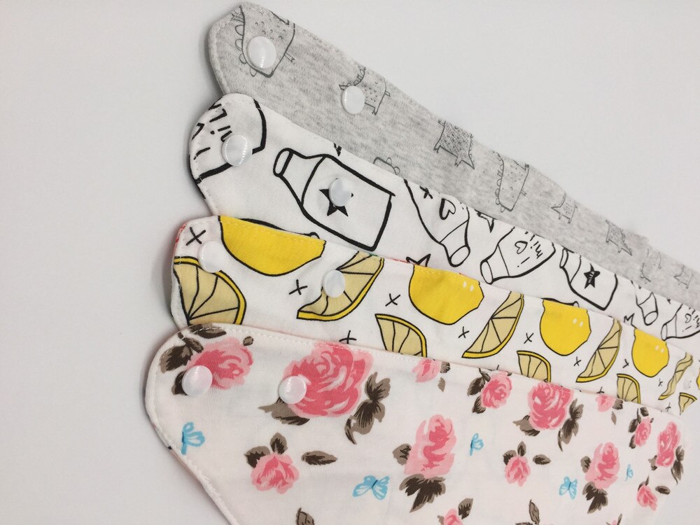 Babadores de bebê tamanho grande menino menina algodão burp panos moda estampa animal do bebê duplo uso bandana babadores