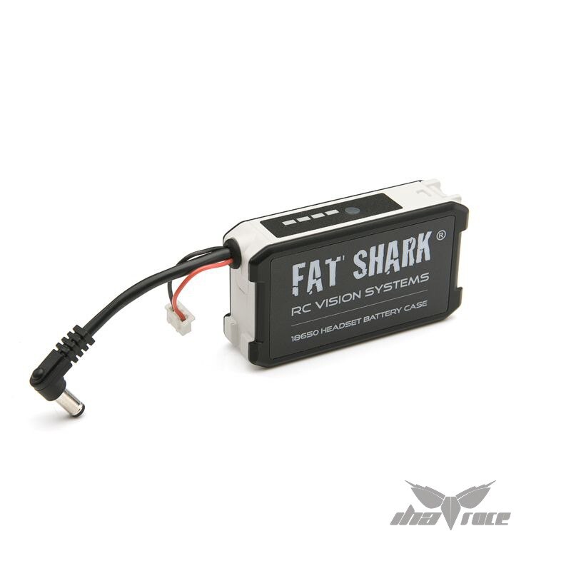 Fett Shark MD1814 Li-Ion 18650 brillen batterie fall