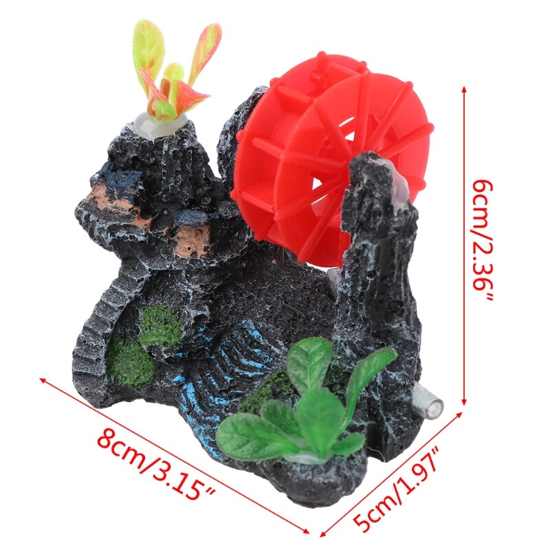 Aquariumdecoratie simulatie rotstuin hars knutselen voor aquarium landschapsarchitectuur