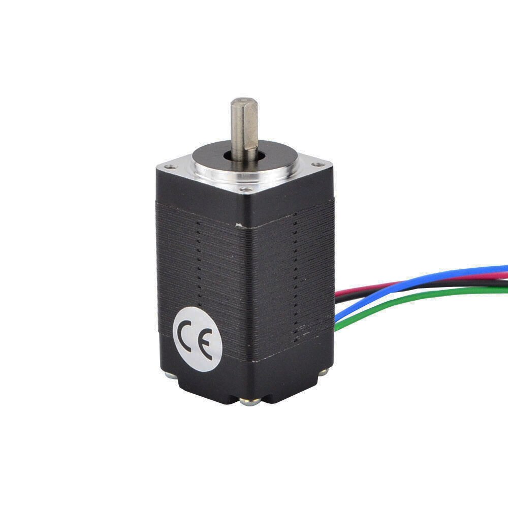 Mini Nema 8 Stepper Motor 4-lead 1.8deg 2Ncm(2.83oz.in) 0.6A 20x20x33mm Step Motor for 3D Printer Motor/CNC XYZ