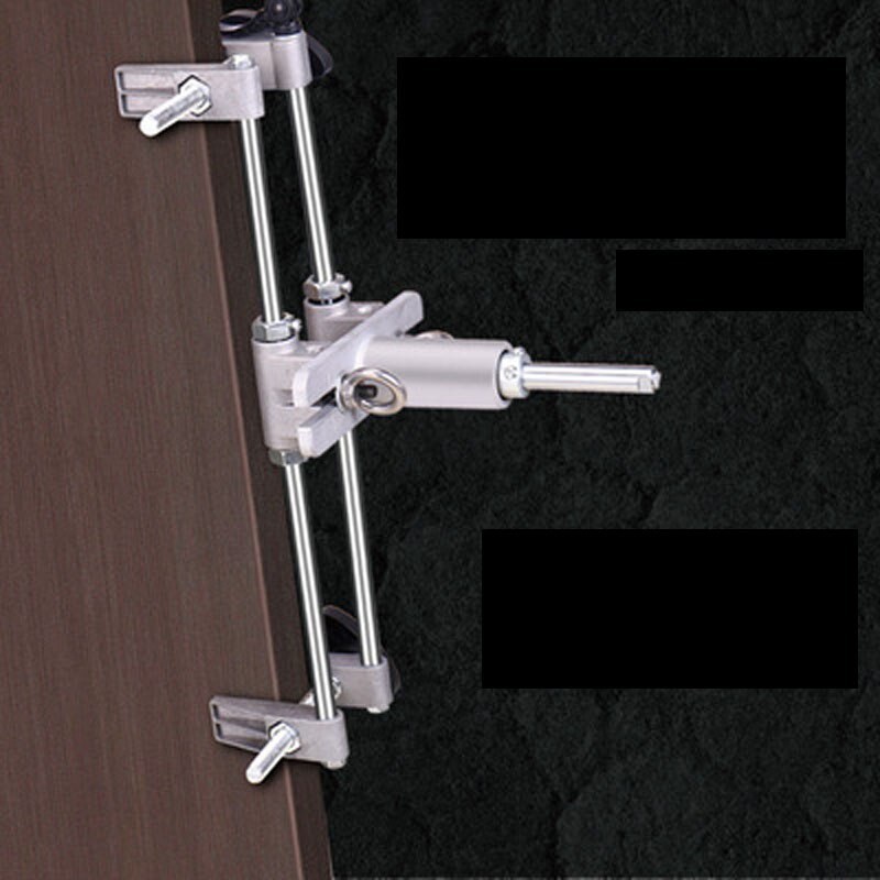 Massief Houten Deur Slot Gat Opener Steken Machine Houtbewerking Quick Installatie Lock Tool Binnendeur Gat Opening Artefact
