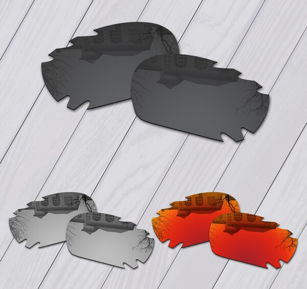 EOS Polarisierte Verbesserte Ersatz Linsen für Oakley Kieferknochen entlüftet Sonnenbrille-Mehrere Wahl