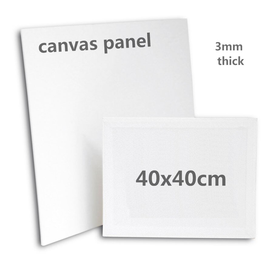 40X40 Cm 3 Mm Dikte 280G Canvas Board Voor Kunst Schilderij Canvas Panelen