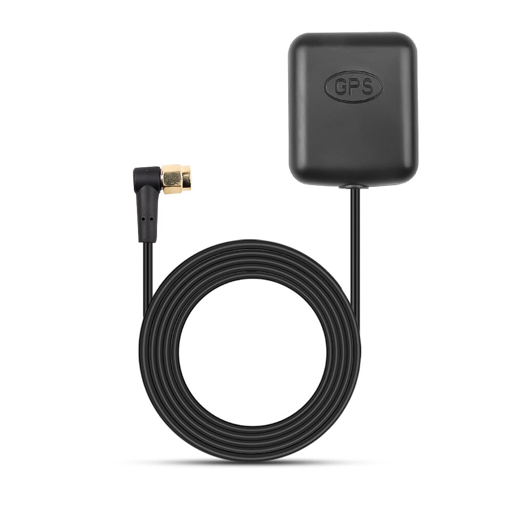 Coche Antena Gps SMA conector de Cable de 2M receptor Gps Auto adaptador de antena con 90 grados para coche reproductor de navegador DVR