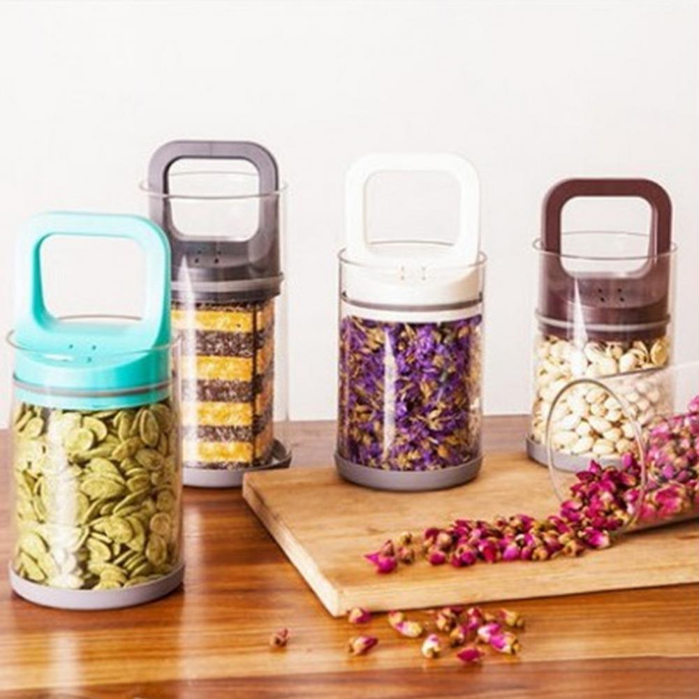Storage Container Long Service Life 4 Colors Easy to Clean Grain Storage Box Supplies Food Container for Dorm