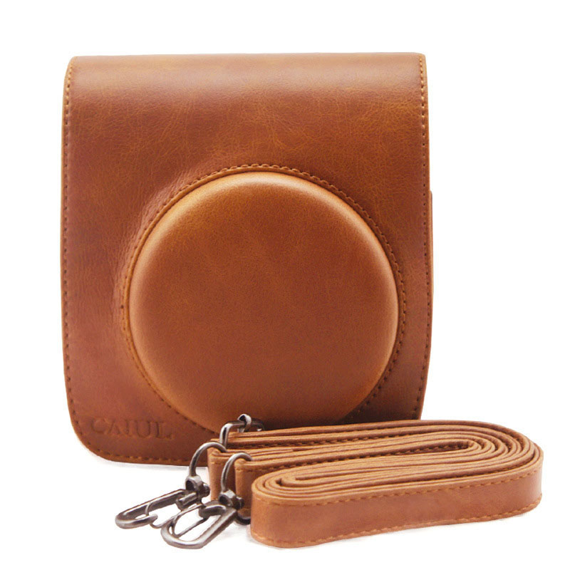 Fujifilm Instax Mini 25 Mini 26 Kamera Tasche PU Leder Abdeckung mit Schulter Gurt Für Instax Mini 25 26 polaroid Kamera Fällen