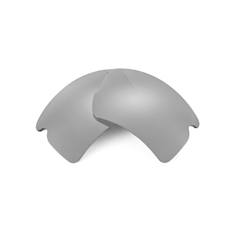 Walleva Gepolariseerde Vervanging Lenzen voor Oakley Flak 2.0 XL Zonnebril 7 kleuren beschikbaar: Zilver