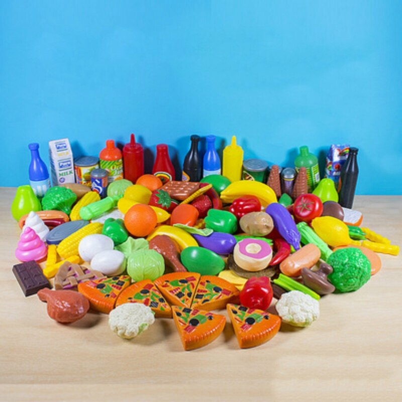 Kinderen Speelhuis Simulatie Voedsel Set Baby Verlichting Groente-en Burger Kruiderij Cognitie Set Speelgoed Onderwijs