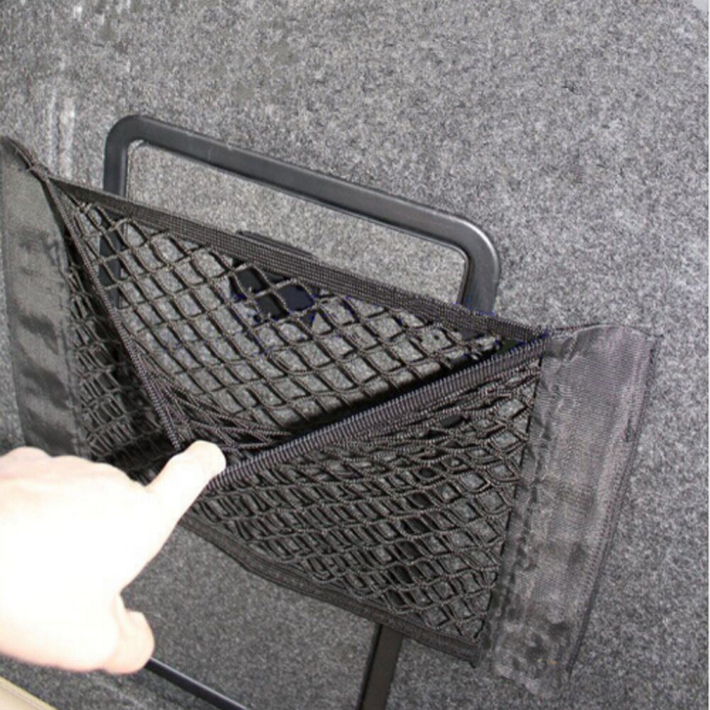 Bil bagasjerom mesh nett lastorganisator for hyundai santafe veracruz mistra tucson veloster rohens azera avante ioniq