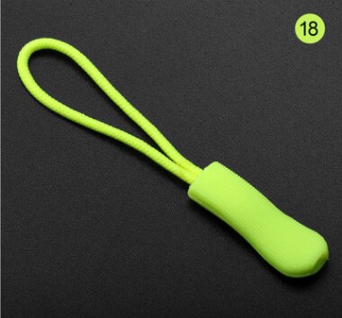 30 stücke 7cm Reißverschluss ziehen Mehrfarbig rutschfeste fluoreszierende Reißverschluss Unterhose seil Abzieher für bekleidung tasche sportwear 003: 18