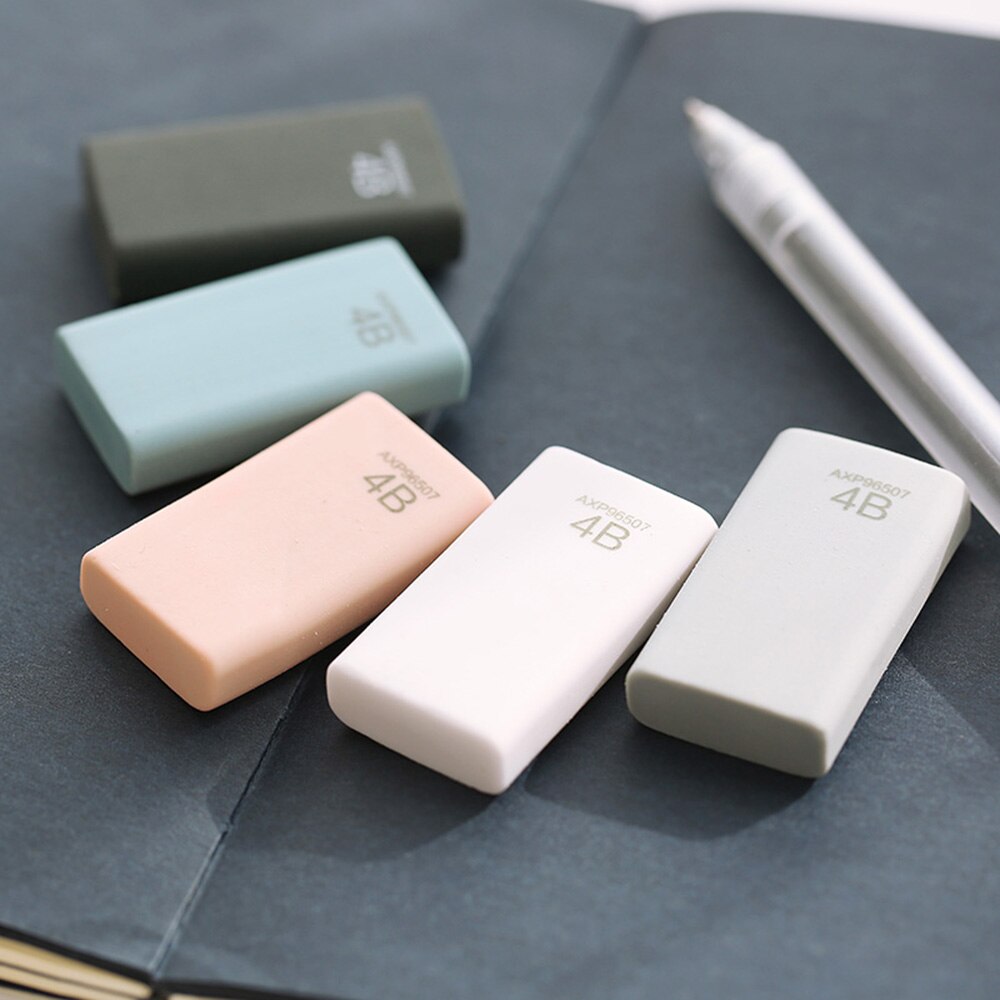 1Pcs 4B Pencil Eraser Art Sketch Painting Dedicated Student Stationery Offices School Supplies Eraser Kids: Default Title