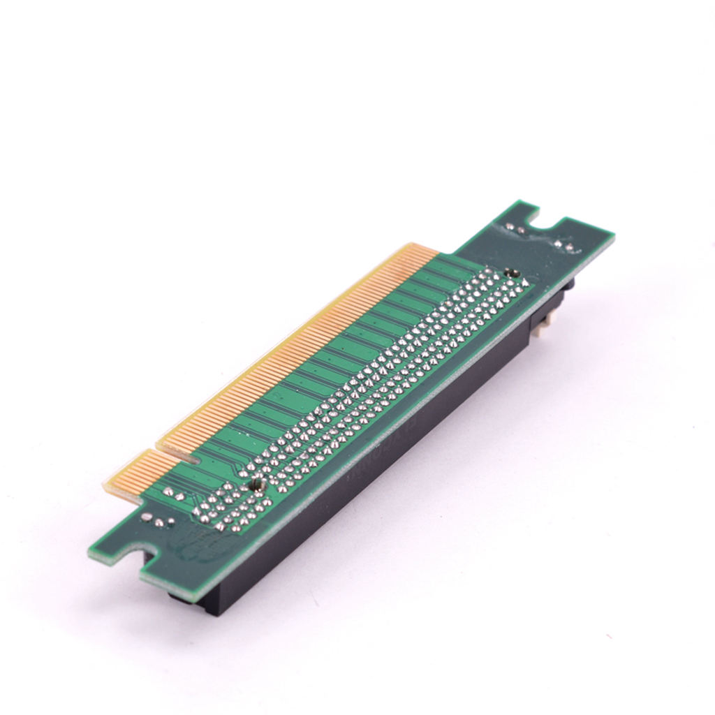 -90 ° Graden Pci-E Pci-Express 16X Haakse Extender Protector Riser Card Adapter