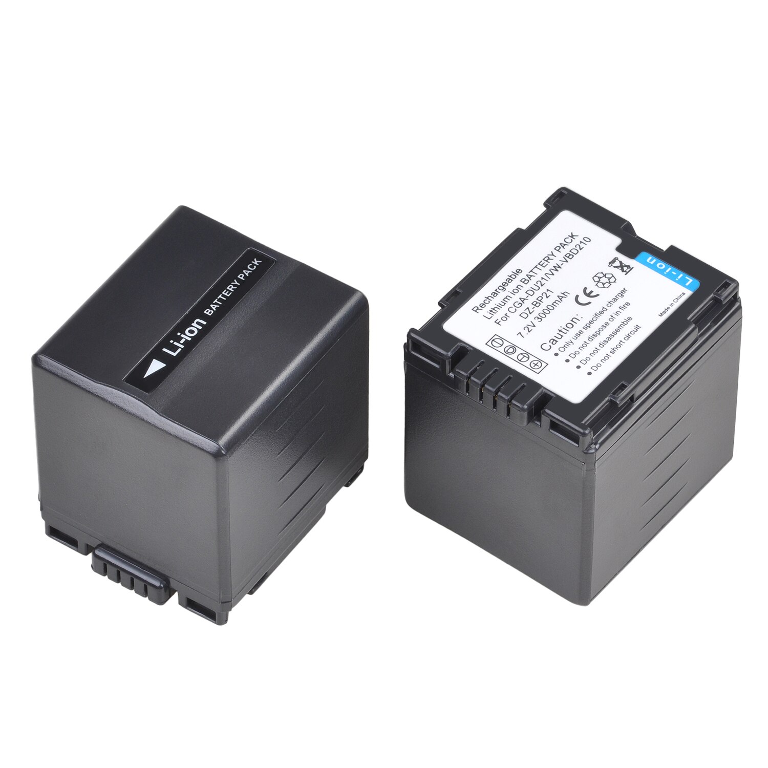 4 Pc CGA-DU21 Cga DU14 VW-VBD210 Batterij Lader Set Voor Panasonic NV-GS330 GS400 GS408 GS500 GS508 MX500 PV-GS90 GS120 GS150