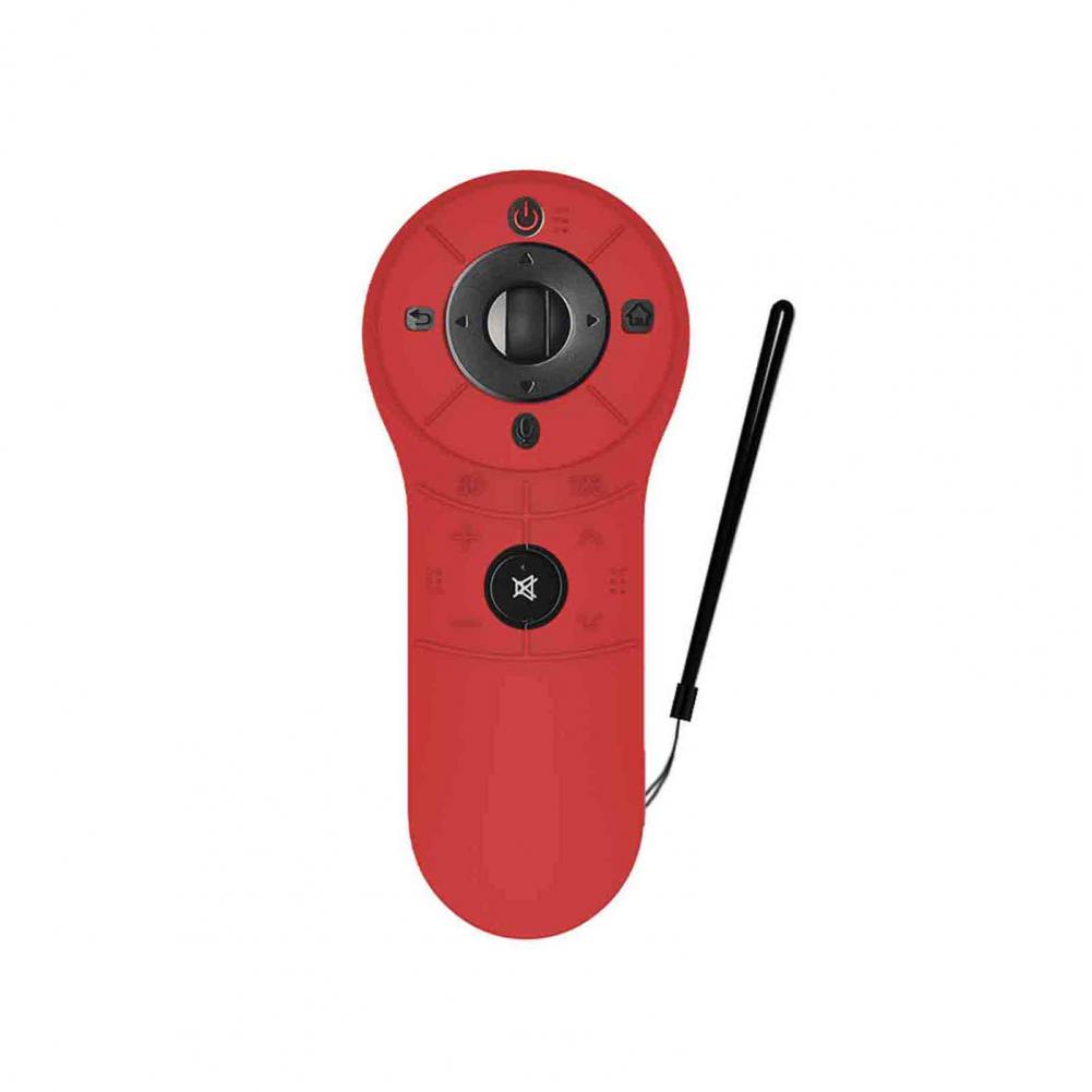 Case Remote Control Silicone Cover Case Protective Skin For -Lg An-Mr400G /LA6150/LA6500 Smart Tv Remote Controller: Red