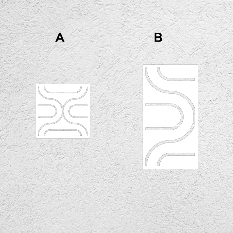 Plantilla de pintura para decoración de pared, plantilla de pintura de muebles de gran tradicional árabe africano antiguo con flores de estilo étnico S216, 40cm - 80cm: YELLOW / S