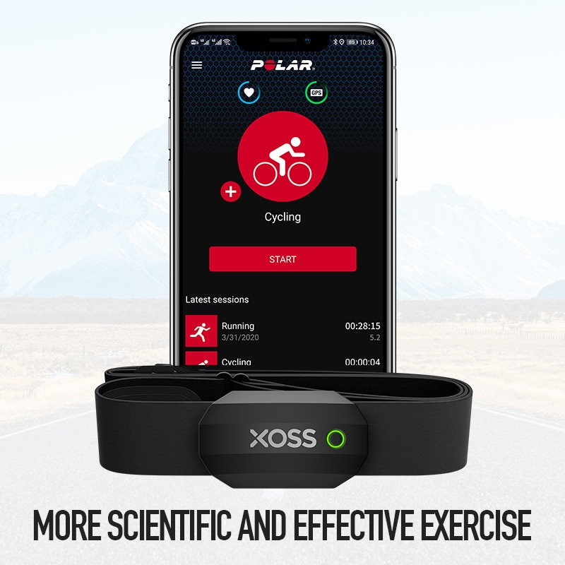 Heart rate monitor ANT+ Bluetooth 4.0 For Wireless Cadence Sensor Speedometer Cycle Computer for Bicycle APP
