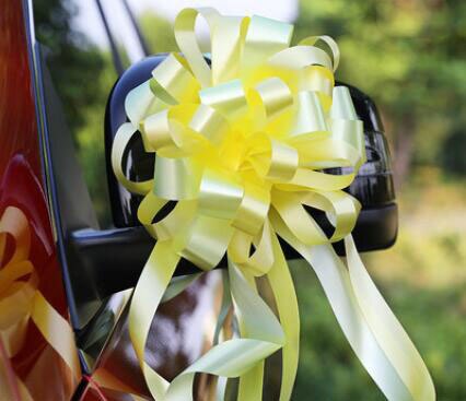 Eenvoudig groot strik handtreklint dubbellaags bedrukt alfabet activiteit feest familie bruiloft auto decoratie pakket lint: Nr . .20