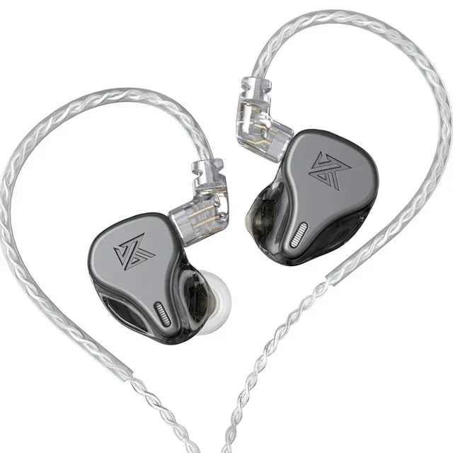 Kz  dq6 3dd dynamische driver in-ear oortelefoon hifi muziek sport headset met 2- pins kabel kz edx zsn pro zsx dqs zvx zexpro: Blauw