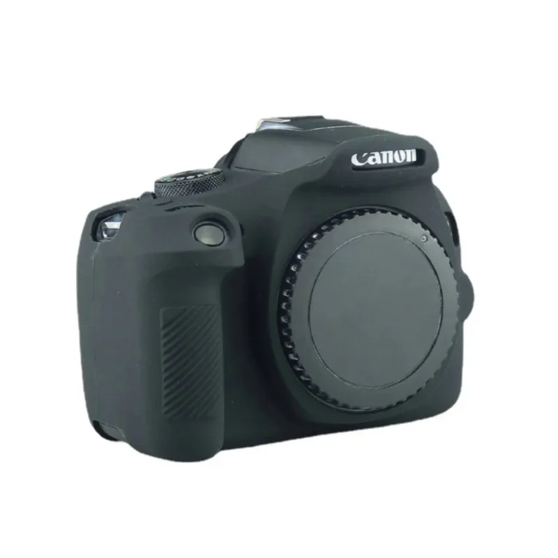 Für canon eos 1300d 1500d 2000d dslr kamera tasche rebel t7 kuss x90 silikon panzer haut hülle körper abdeckung schutz