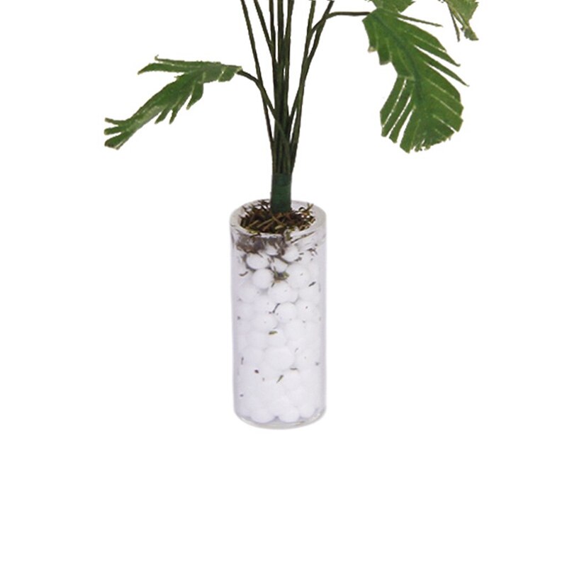 1/12 zielona bananowa biała butelka Lalka Dom miniaturowe akcesoria ogrodowe