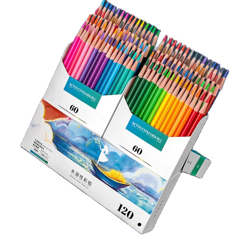 24/36/48/72/120 Color Pencil Set Student Children Diy Graffiti Oily Water-soluble Color Lead Sketch Comic Coloring Pen