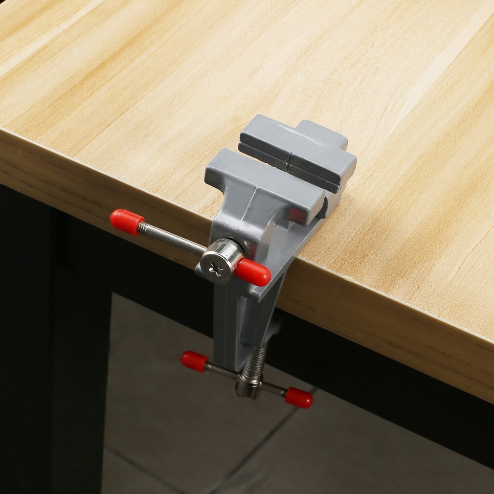 Mini Aluminium Schraubstock Holzbearbeitung Tisch Klemme Crimpen Handwerkzeug Tisch Schraubstock Mini Schlosser Clip Kleine Jewelers DIY Teile