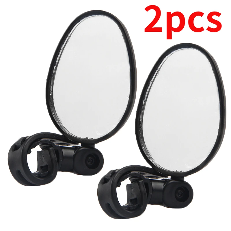 Espelho retrovisor universal para guidão de bicicleta, espelho retrovisor para bicicleta e motocicleta, rotação 360 ajustável para andar de bicicleta: MULTI