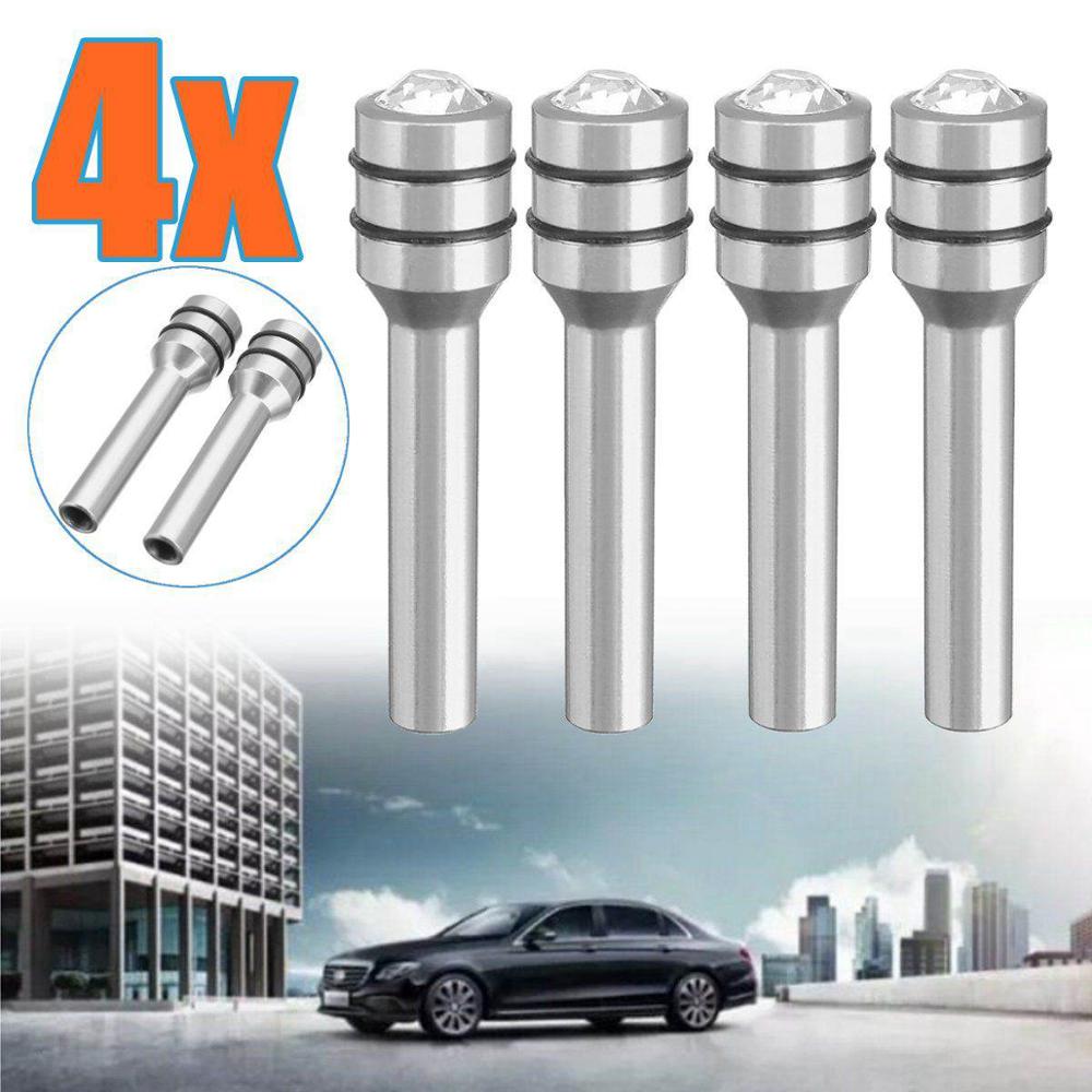 4 Pcs Deurslot Pin Bolt Auto Pull Knop Knop Pins Voor Lexus Lf-Gh Sc IS250C Hs SC430 LS600h LS460 Lf-Ch Ls LF-1 Lc Ct Nx: 4pcs-sliver