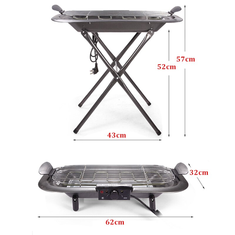 ALWAYSME Carbon Grills With Stand ,Electric Power Grills WIth Stand