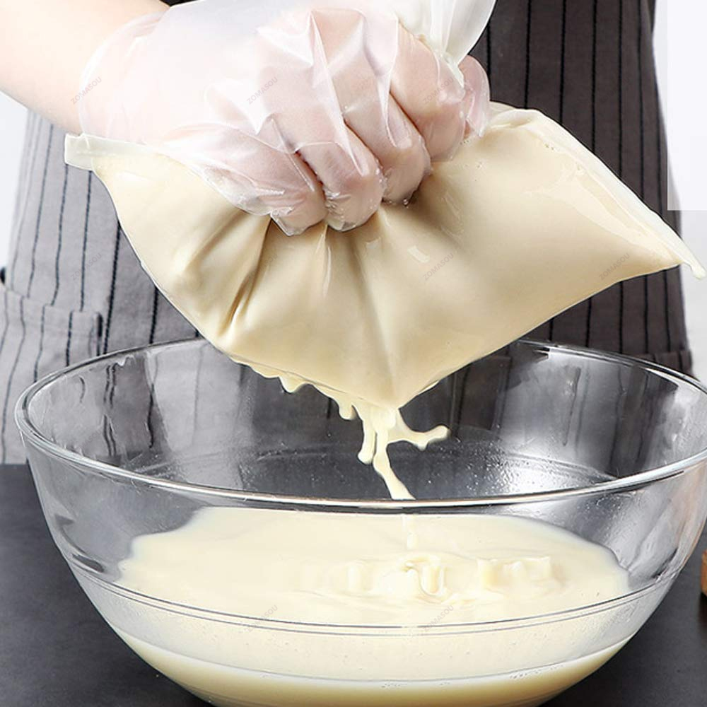 1/10Pc 100 maglia sacchetto filtro in nylon per latte di soia sacchetto per latte di noci rete Yogurt tè olio per caffè filtro per pressa per alimenti filtri sacchetto per filtro a rete