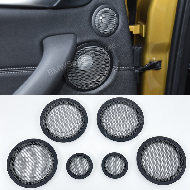 auto Porta tweeter Midrange Altoparlanti Della Copertura per BMW F30 F31 F34 F52 F48 F15 F16 F39serie triplo Audio altoparlante a Tromba accessori