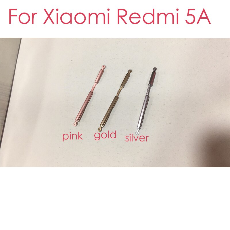 Para Xiaomi Redmi 5A Botão Power ON OFF Chave Botão Lateral de Volume para Cima Para Baixo